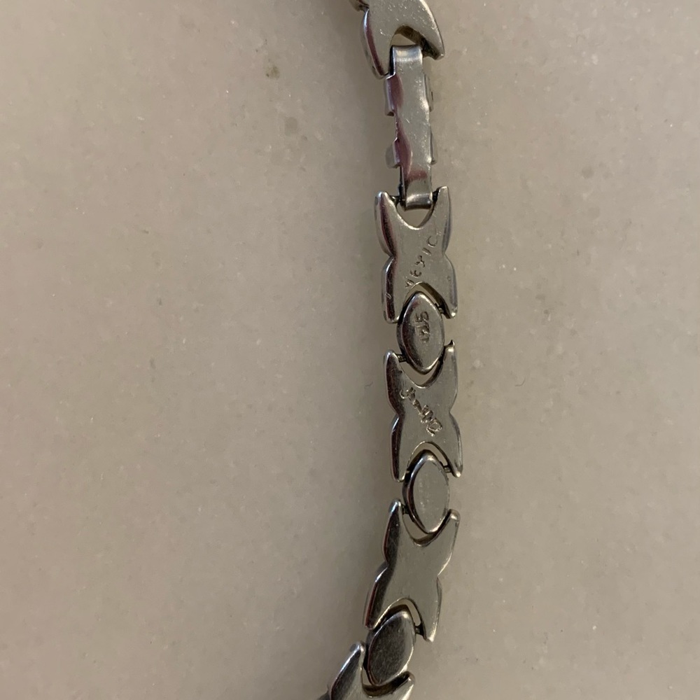 925 Solid Sterling Silver Necklace - image 5